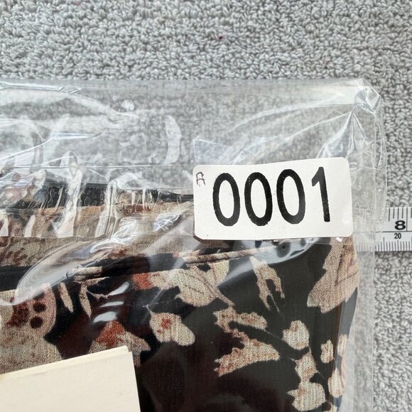 NWT Sézane Carolina Floral Black Skirt Size 46 100% Viscose Made In Portugal - Picture 12 of 13